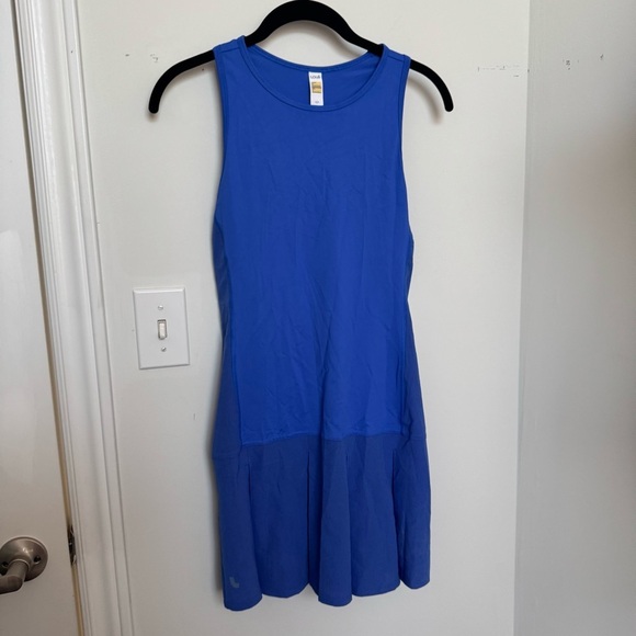 NWT Lole Mae Blue Sleeveless Tennis Dress S - Picture 3 of 9